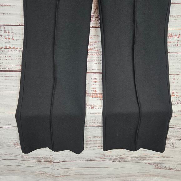 NYDJ Sculpt-Her Black Wide Leg Pants S Stretch Pull on Neutral Minimalist Basic - Picture 5 of 14